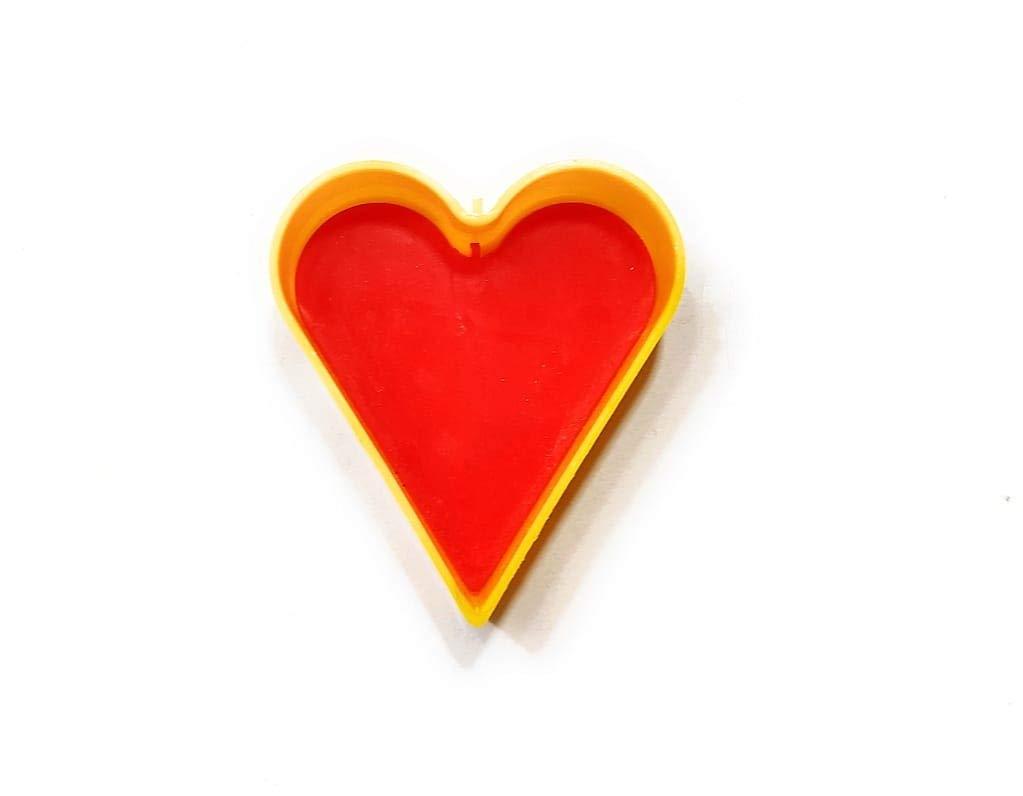 Wukusy 4-pack cookie cutters with heart, round, star, and flower shapes for baking and decorating cookies.