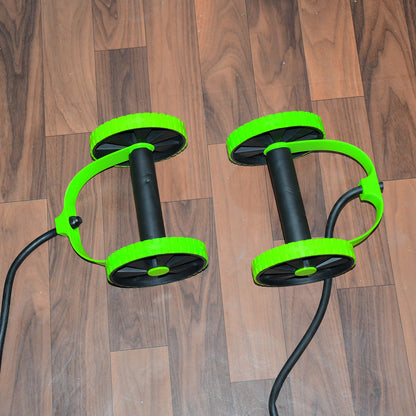 Wukusy 7246 Professional Fitness Ab Builder resistance tube for core workouts, suitable for men and women at home gym.