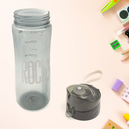 Wukusy 7330 plastic water bottle with carry case, leak-proof BPA-free sport bottle for travel, gym, and daily hydration.