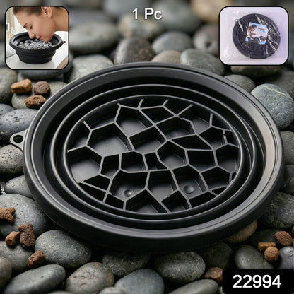 Wukusy facial ice bowl for skin care, cooling mold for ice therapy, used for facial cooling and soothing skin treatment.