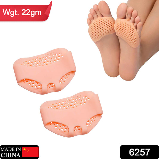 Wukusy silicone tiptoe protector and cover for men and women, designed to cushion and protect toes.