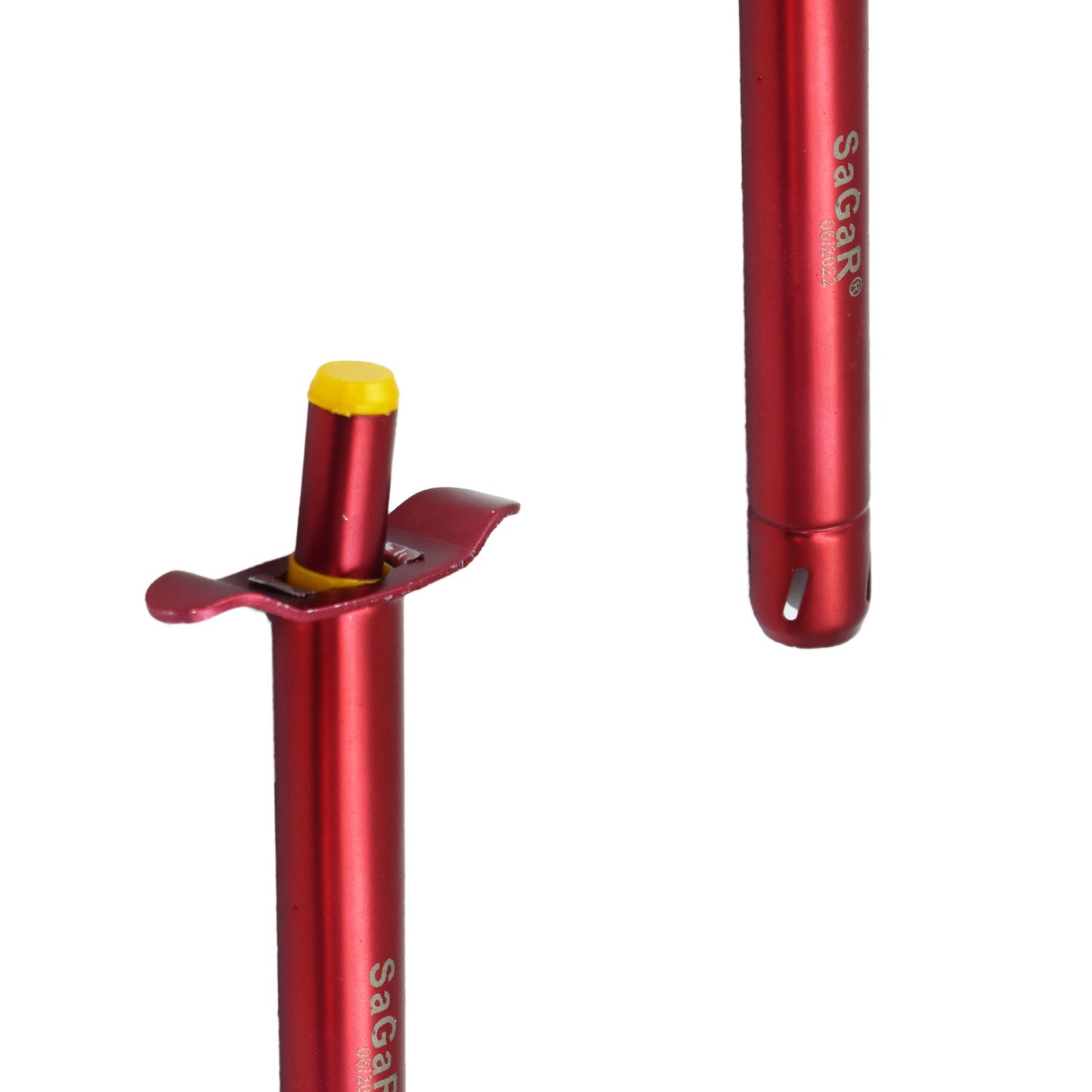 Wukusy 2828 stainless steel gas lighter, a kitchen tool with a sleek design and ergonomic handle for easy lighting tasks.