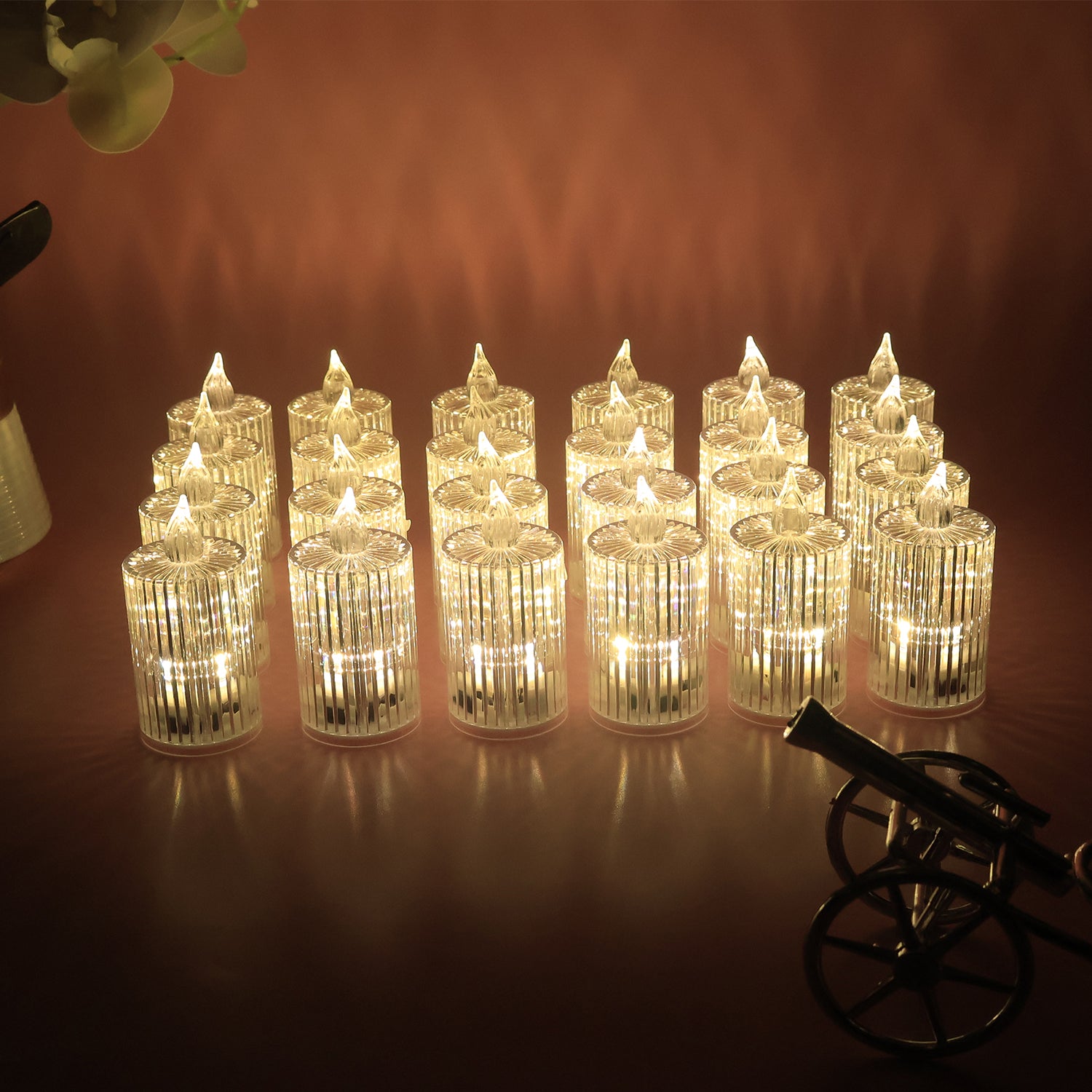 Wukusy Diwali and Ganesh home decoration with festive ornaments for Diwali, New Year, and Christmas celebrations.