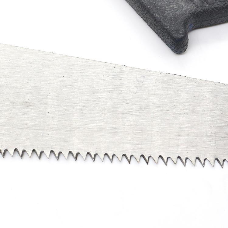 Wukusy 1555 powerful hand saw with 450mm hardened steel blades for cutting wood and other materials.