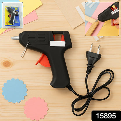 Wukusy 20W hot melt glue gun for craft and repair, fast-heating adhesive applicator with ergonomic design for home improvement.