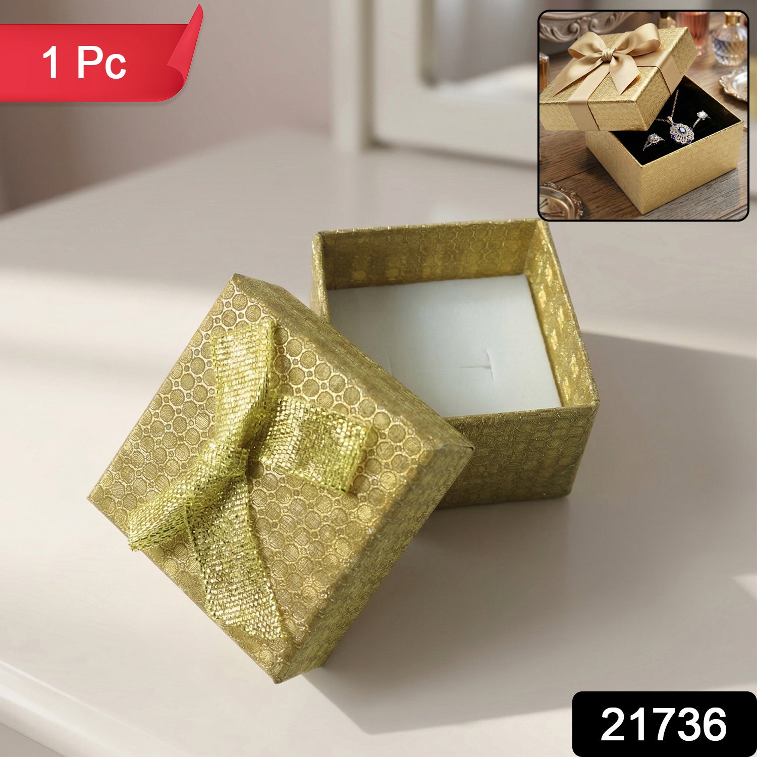 Elegant premium gift box with decorative ribbon from Wukusy, featuring a beautifully wrapped presentation for special occasions.