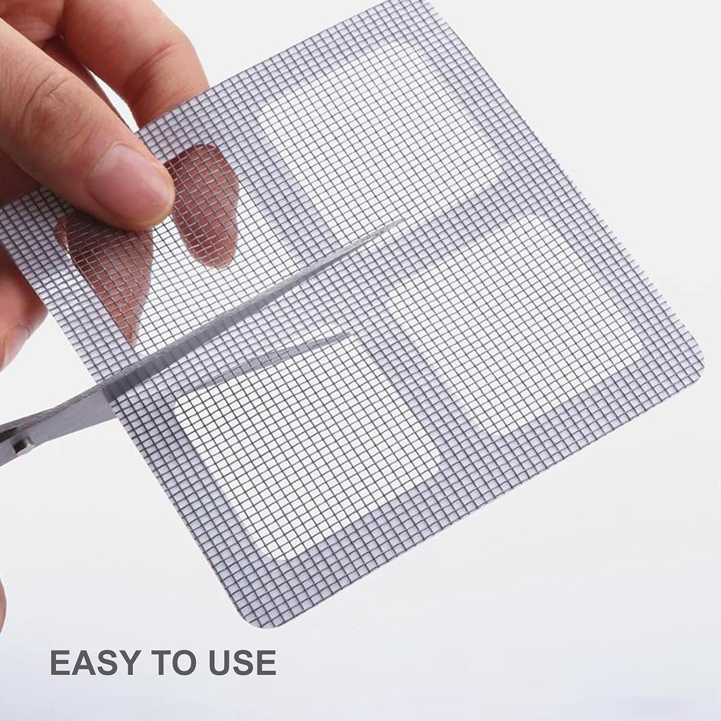 Wukusy window screen repair tape, 4-inch width, for fixing torn or damaged window screens in home improvement projects.