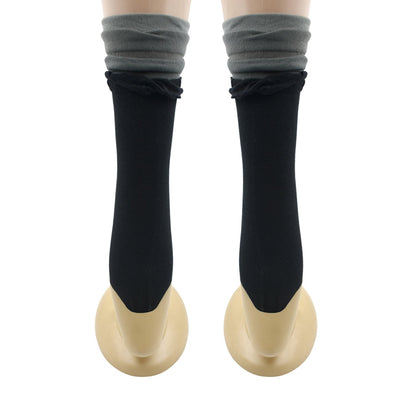 Wukusy 7355 fashion socks, breathable, thickened, soft, simple design, skin-friendly, suitable for casual wear