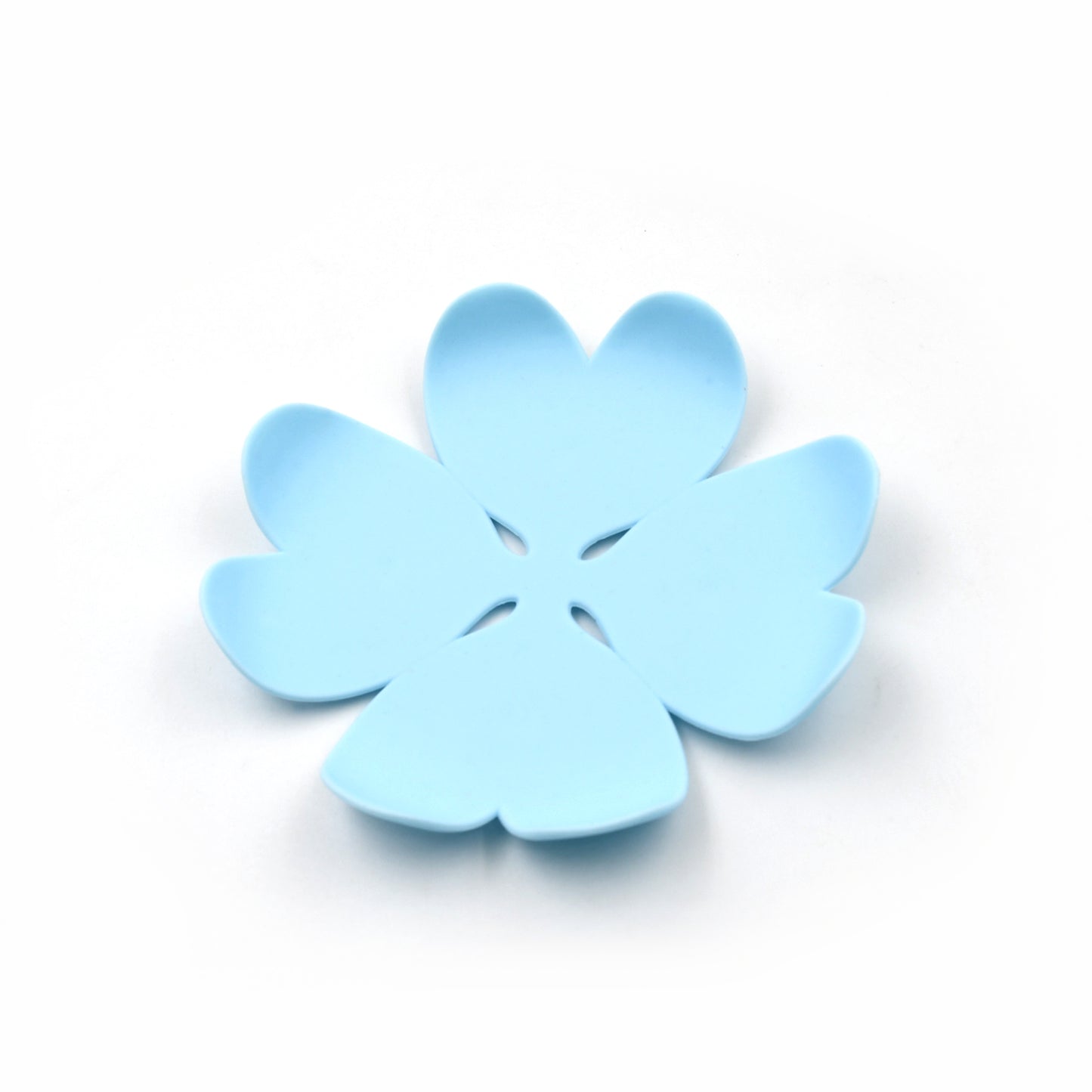 Set of six Wukusy heat-resistant plastic coasters for glasses and mugs, ideal for kitchen and dining table use.