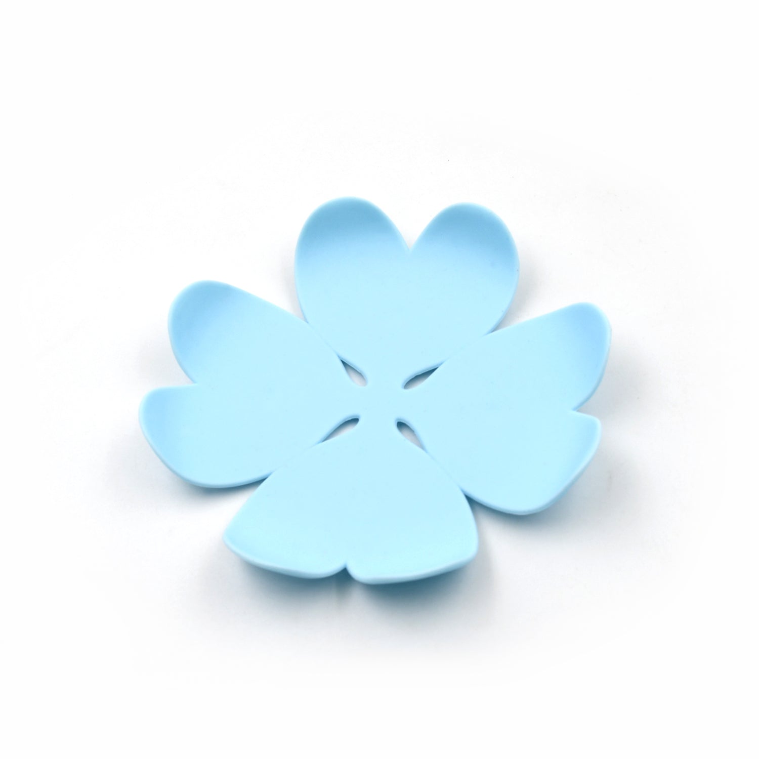 Set of six Wukusy heat-resistant plastic coasters for glasses and mugs, ideal for kitchen and dining table use.