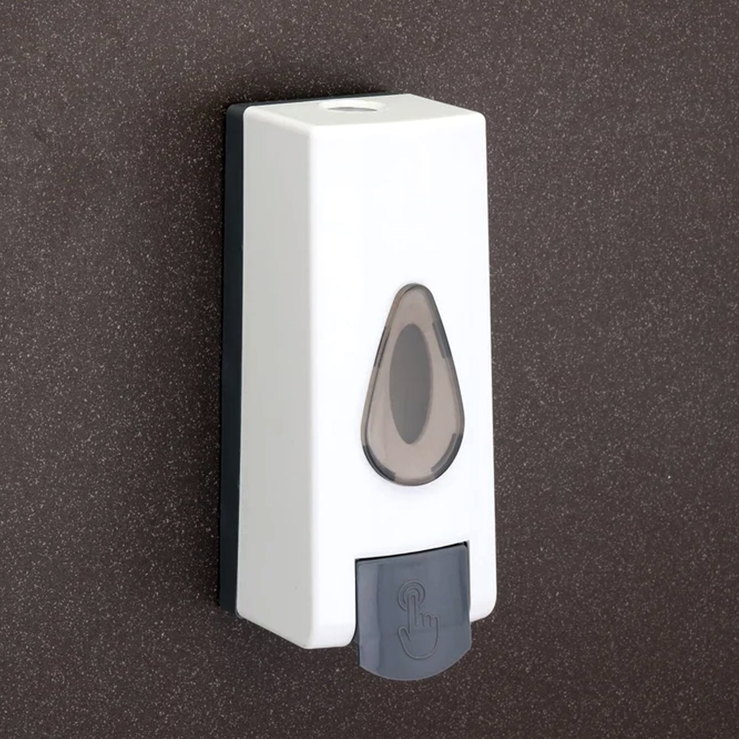 Wall-mounted liquid soap dispenser by Wukusy, sleek home improvement accessory for easy soap access and clean design.