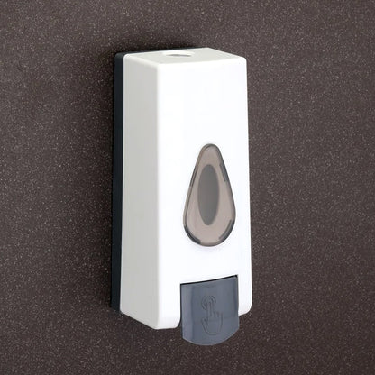Wall-mounted liquid soap dispenser by Wukusy, sleek home improvement accessory for easy soap access and clean design.