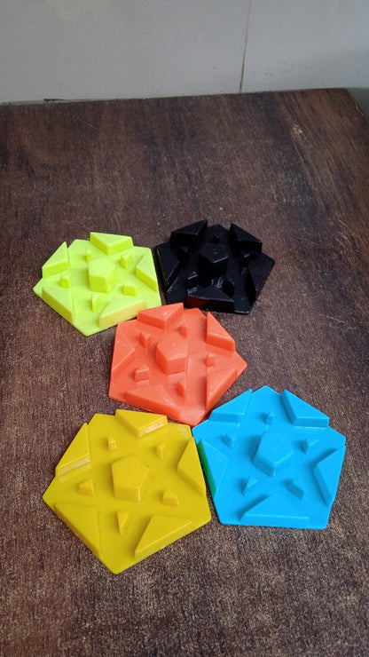 Wukusy multi-angle plastic mobile phone stand holder in mix colors, showing adjustable support for smartphones.