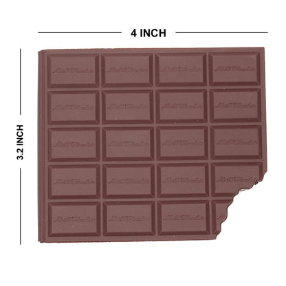 Wukusy chocolate-shaped notebook diary with 60 pages, featuring a realistic chocolate bar design and compact size