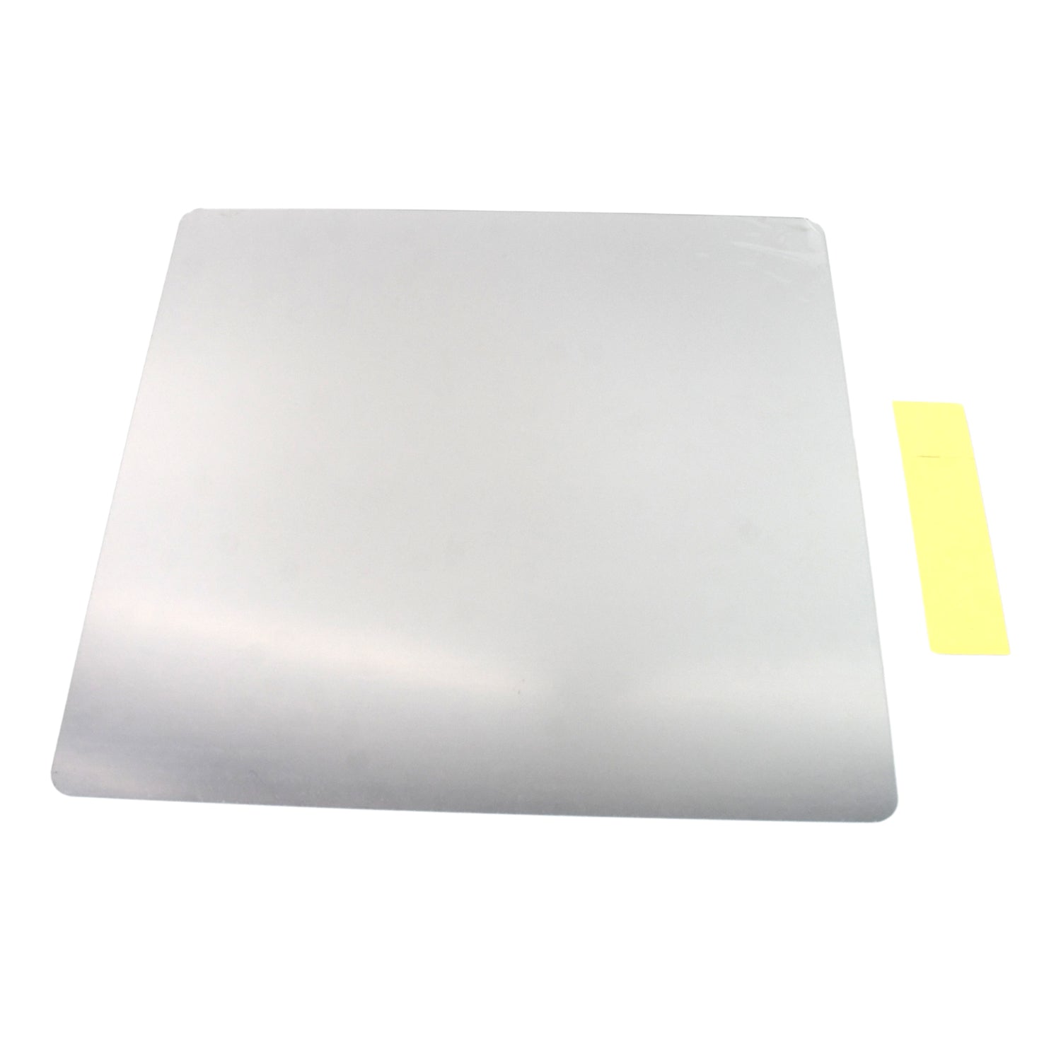 Wukusy plastic square 3D mirror wall sticker, 30x30 cm, for home decor and wall enhancement.