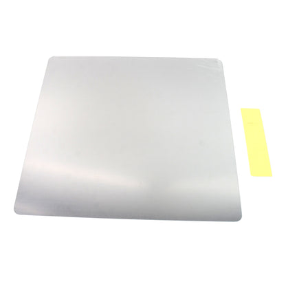 Wukusy plastic square 3D mirror wall sticker, 30x30 cm, for home decor and wall enhancement.