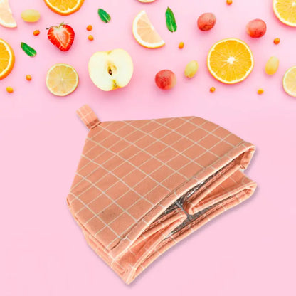 Ekom foldable food cover for hot dishes, anti-dust and mosquito-proof, 20x20cm kitchen lid for insulation and picnic use
