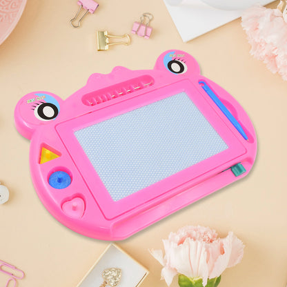 Wukusy Frog Design Magic Sketch Slate Pad board for office, 28x20 cm, featuring a sleek, reusable drawing surface with a frog design.