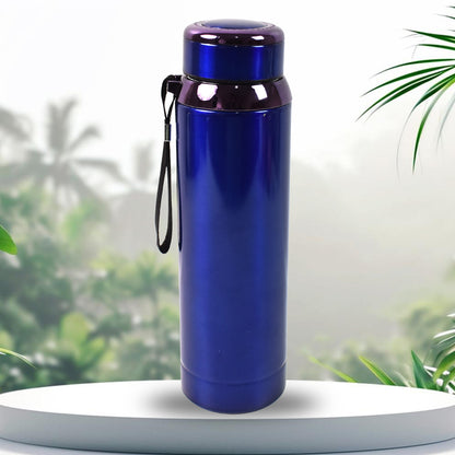 Wukusy 1000ml vacuum insulated stainless steel bottle with double wall design, ideal for hot or cold beverages.