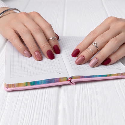 Wukusy professional double-sided nail filer set with two 9 cm nail shapers for smooth manicures and nail shaping.