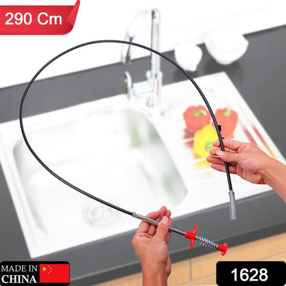 Wukusy 1628 multifunctional drain cleaning claw tool for clearing hair and debris from pipes and drains.