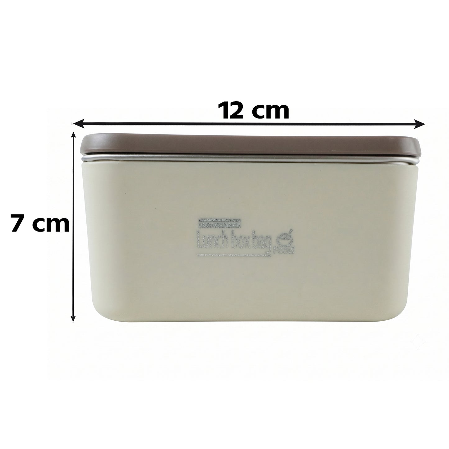 Wukusy insulated tiffin lunch box keeps food warm or cool, with a sleek design and secure lid for portable meal storage.