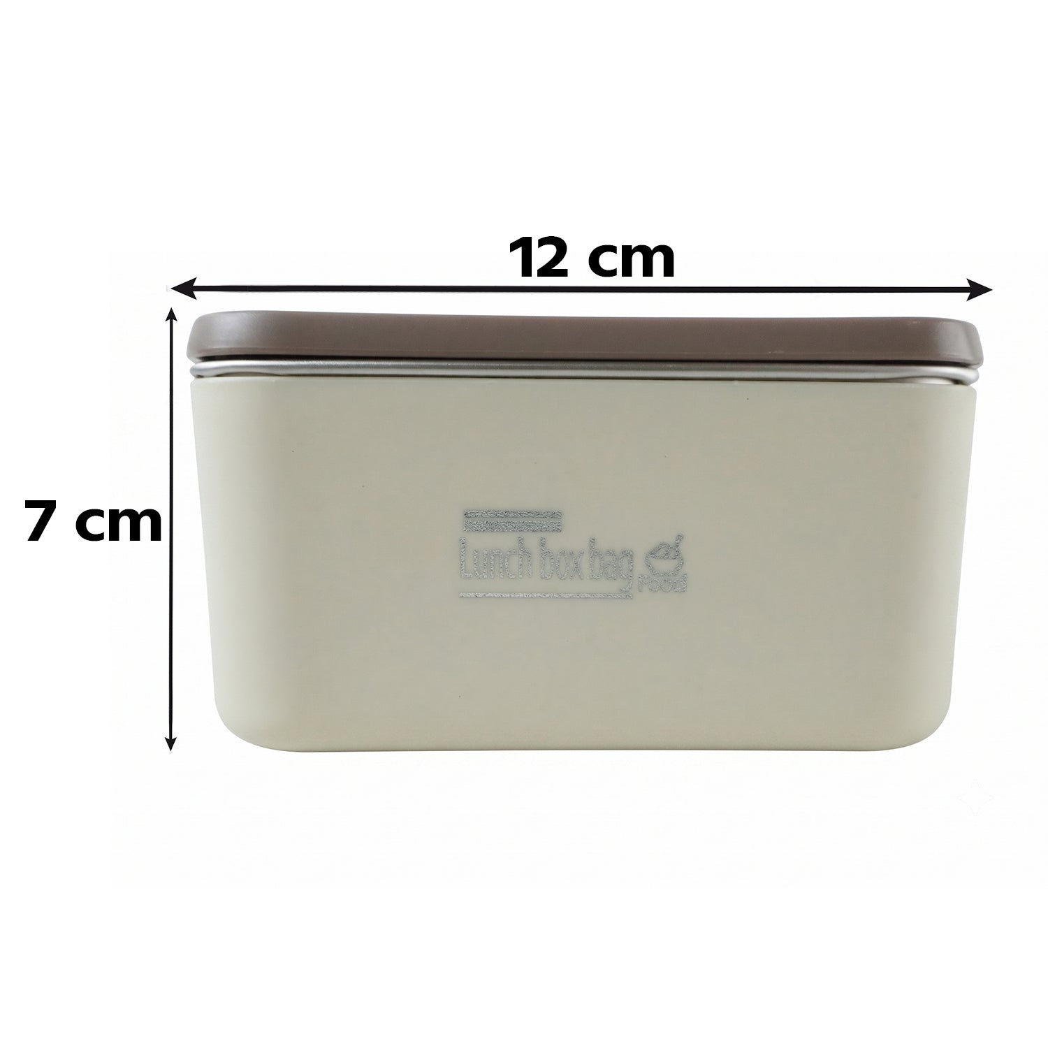 Wukusy insulated tiffin lunch box keeps food warm or cool, with a sleek design and secure lid for portable meal storage.