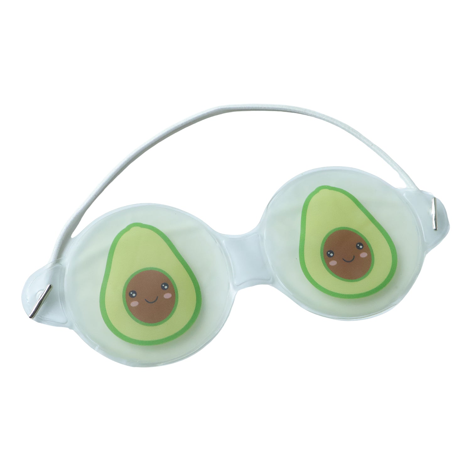Wukusy reusable gel eye mask for cooling relief, featuring a soft fabric exterior and gel-filled interior for soothing eye comfort.