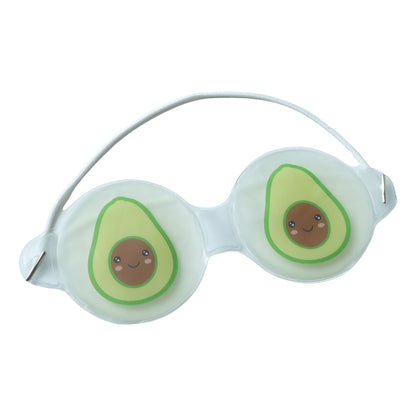 Wukusy reusable gel eye mask for cooling relief, featuring a soft fabric exterior and gel-filled interior for soothing eye comfort.