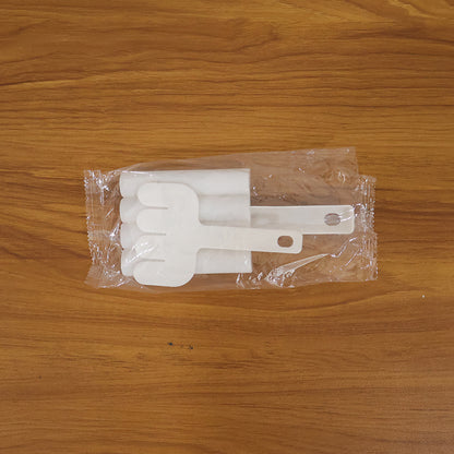 Wukusy manual food slicing and frying press tool set with stainless steel blades and handles, used for slicing and pressing food items.
