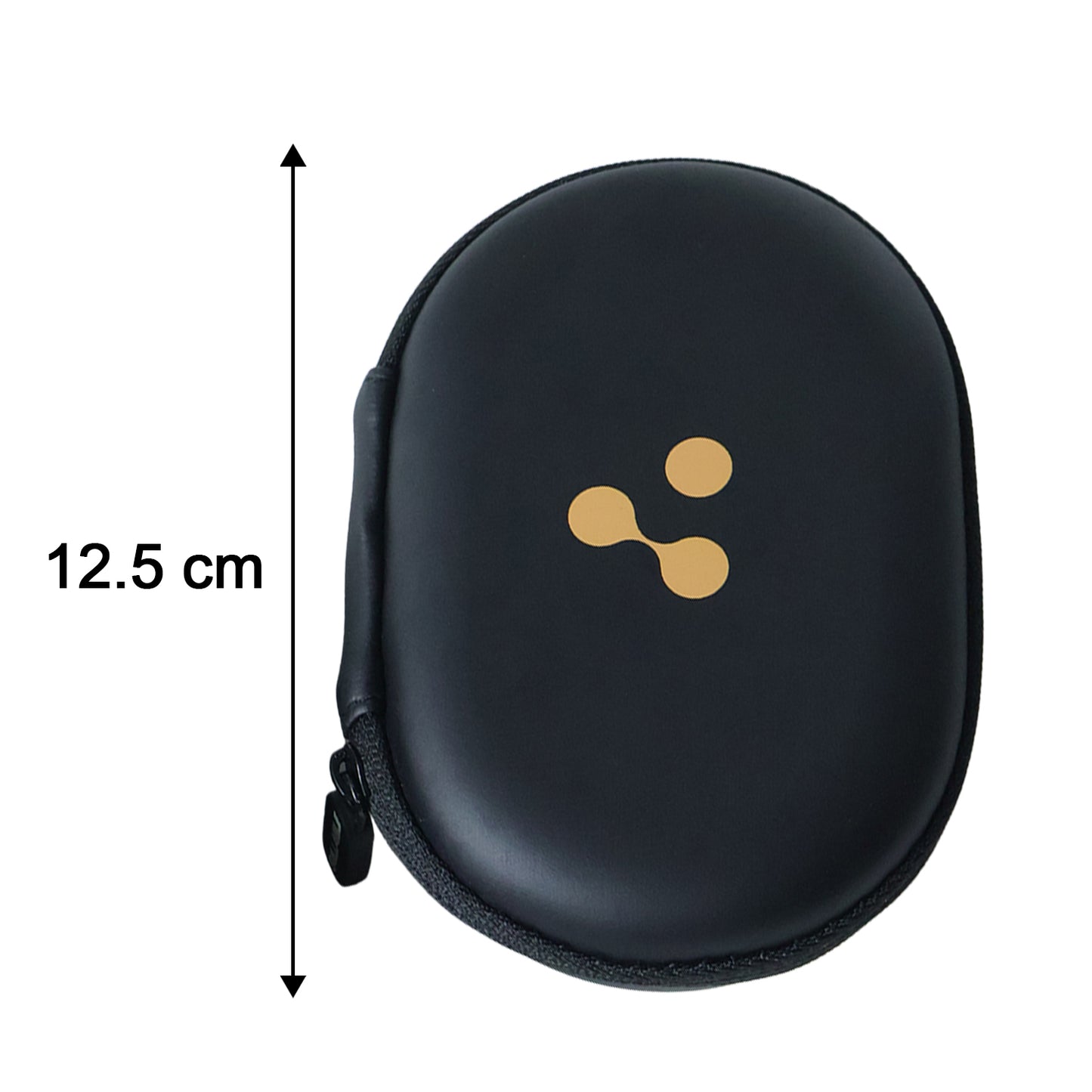 Wukusy portable earphone carrying case with a colorful mixed design, compact and protective for earbuds and accessories.