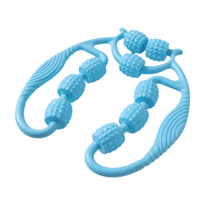 Wukusy handheld body massage roller for legs and arms, designed for muscle relaxation and relief.