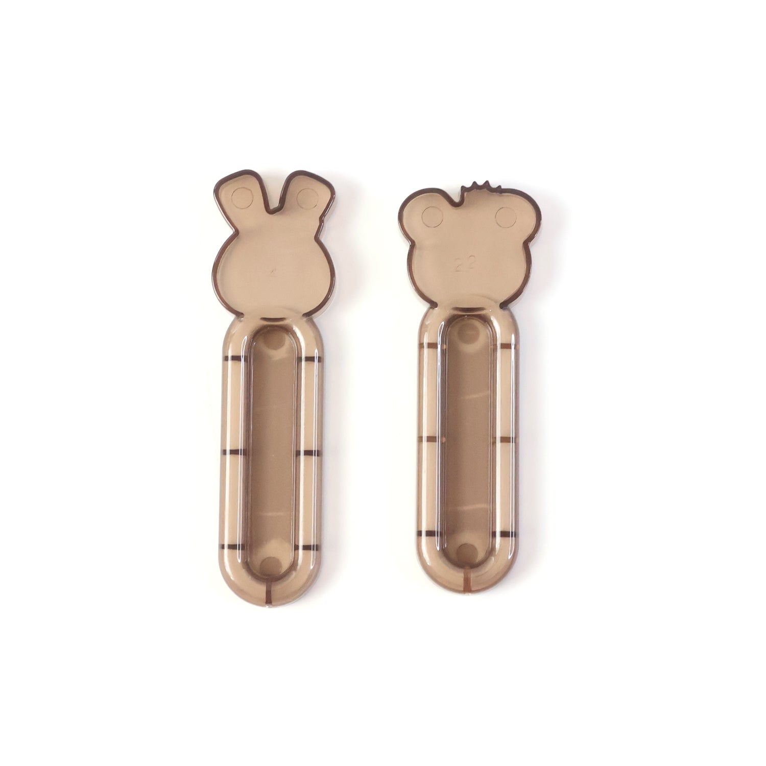 Two Wukusy Self Stick Push Pull Helpers for home and kitchen use, featuring durable grip handles for easy opening and closing.