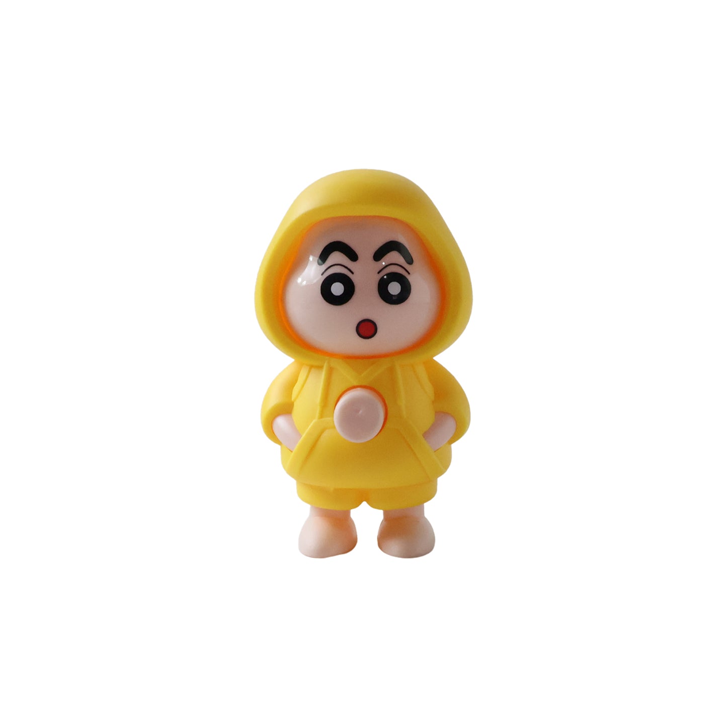Wukusy cute face-changing doll keychain toy showing a playful, expressive face with vibrant colors and a keychain attachment.