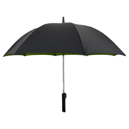 Wukusy sun umbrella with built-in inside fan and power bank, designed for summer outdoor shade and cooling.