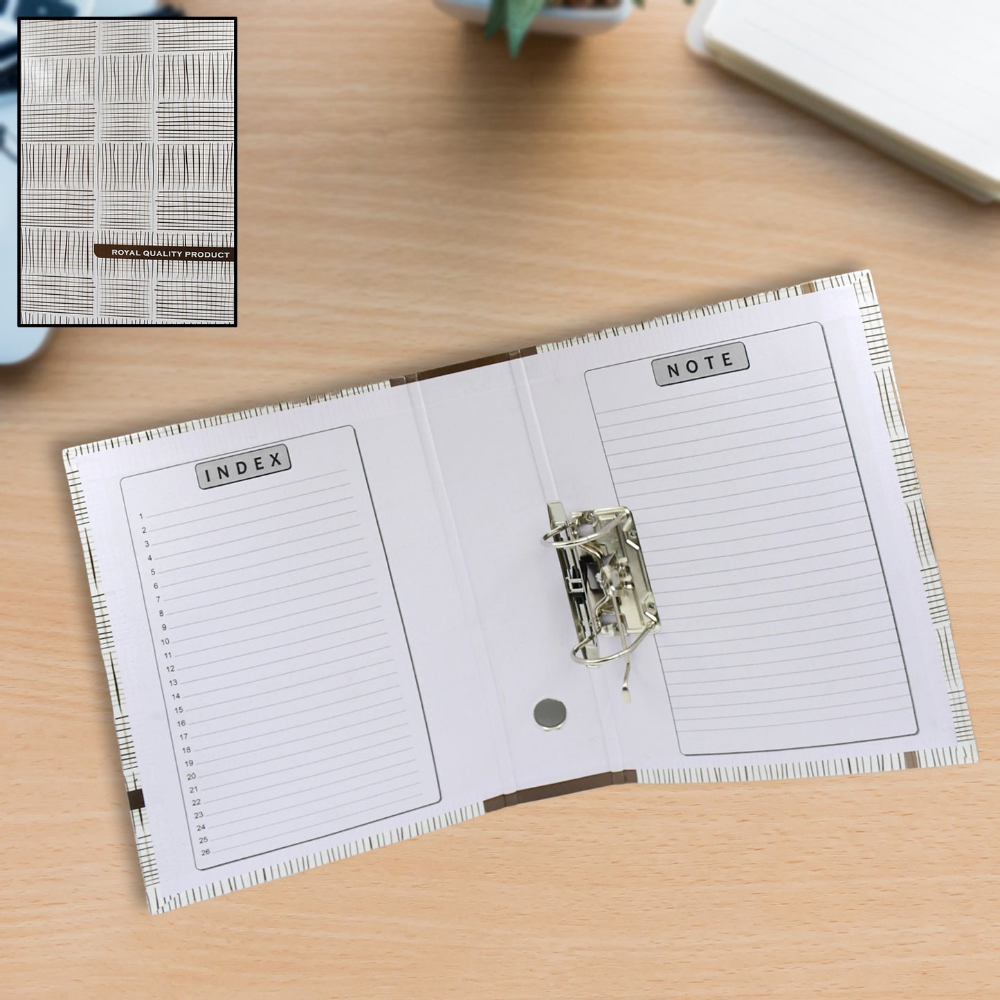 Wukusy box file paper holder organizer for documents, office or home use, black plastic with label slot, 3527 cm size.