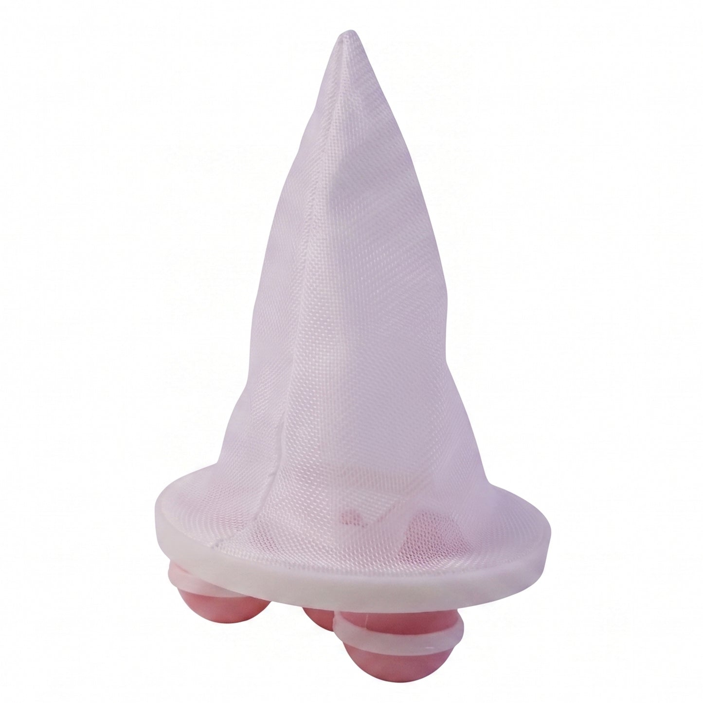 Wukusy washing machine floating hair lint catcher with reusable mesh filter balls for trapping lint and hair during laundry.