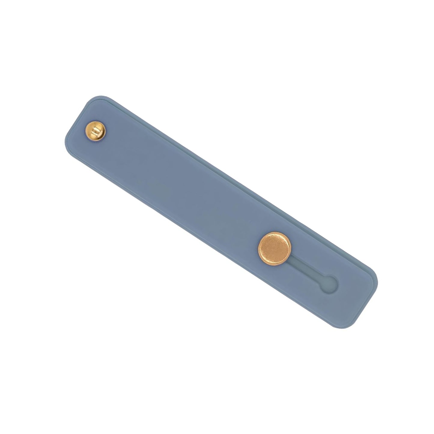 Silicone phone loop finger holder grip strap from Wukusy, shown attached to a smartphone for secure handling.