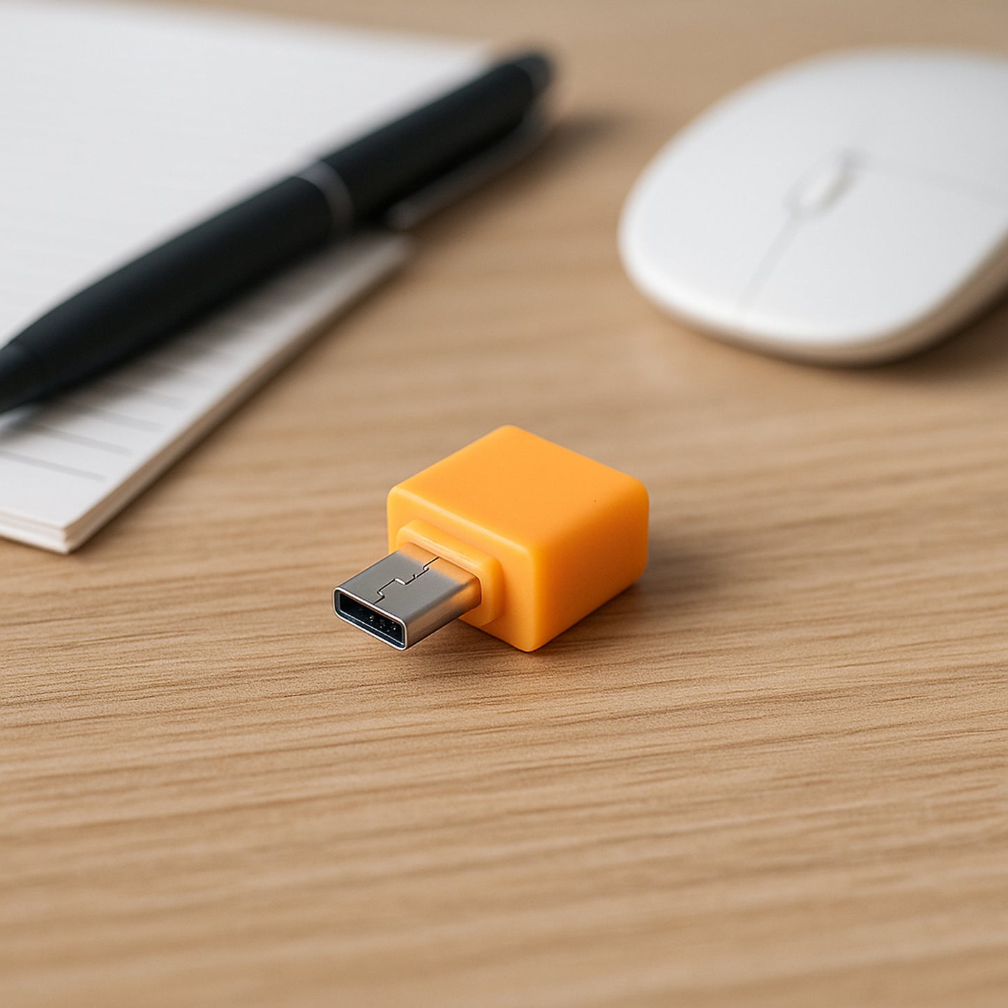 Wukusy micro USB OTG adapter in mixed colors, mobile accessory for connecting devices to smartphones and tablets.