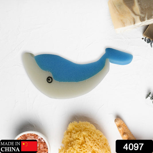 Wukusy Dolfin Sponge Wipe reusable kitchen cleaning sponge, multi-surface safe, easy to use, durable, and low maintenance.