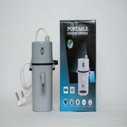 Electric water geyser by Drpshippr in various colors, compact design ideal for quick hot water heating in bathrooms.