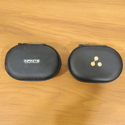 Wukusy portable earphone carrying case in a mixed design, compact and lightweight for easy storage and protection of earphones.