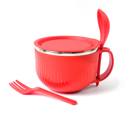 Wukusy Supermom Refresh Soup Bowl, 650ml, white ceramic with a smooth finish, designed for serving soups and stews.