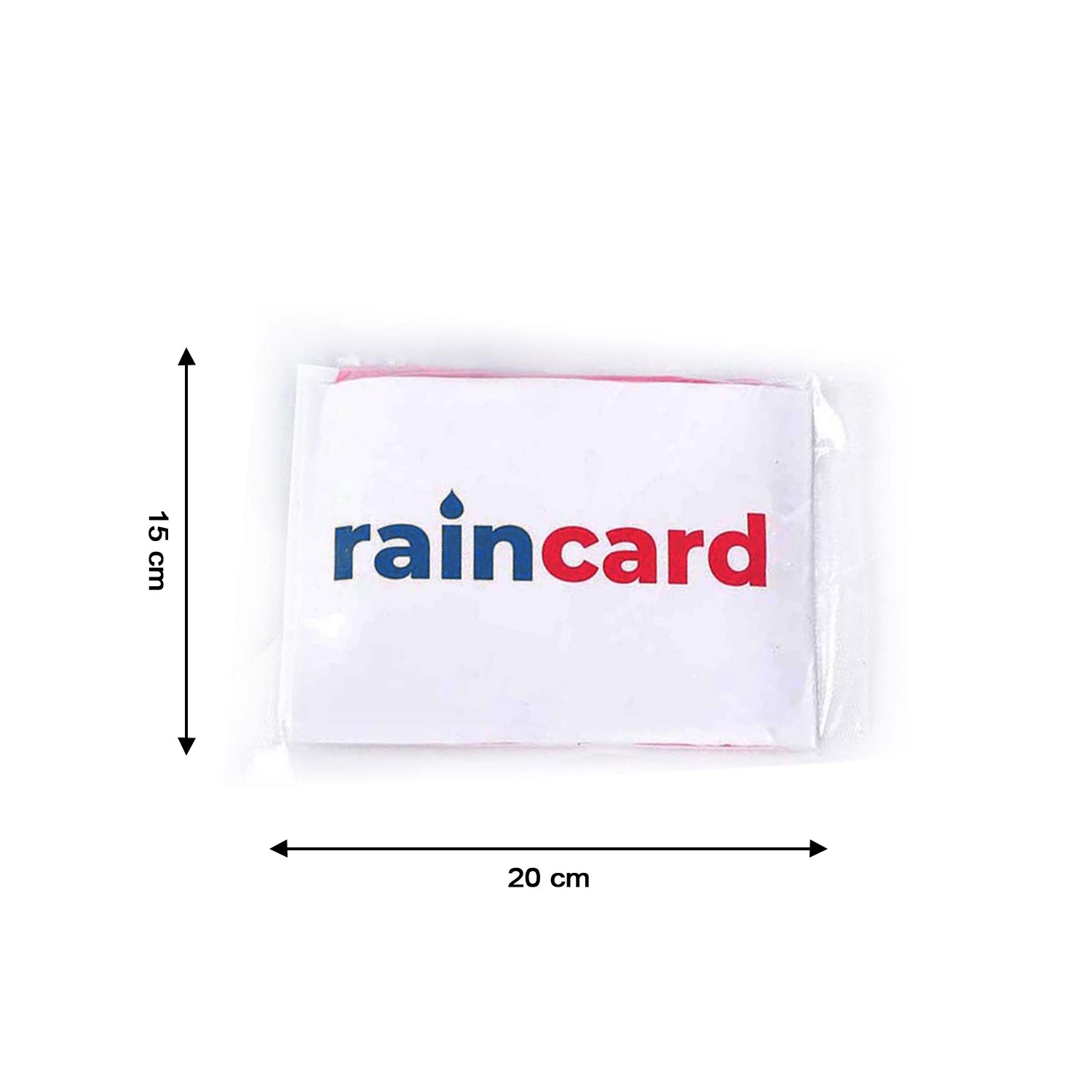 Wukusy 1425a waterproof rain coat pouch, compact and easy to carry emergency rain gear, shown in black with zipper closure