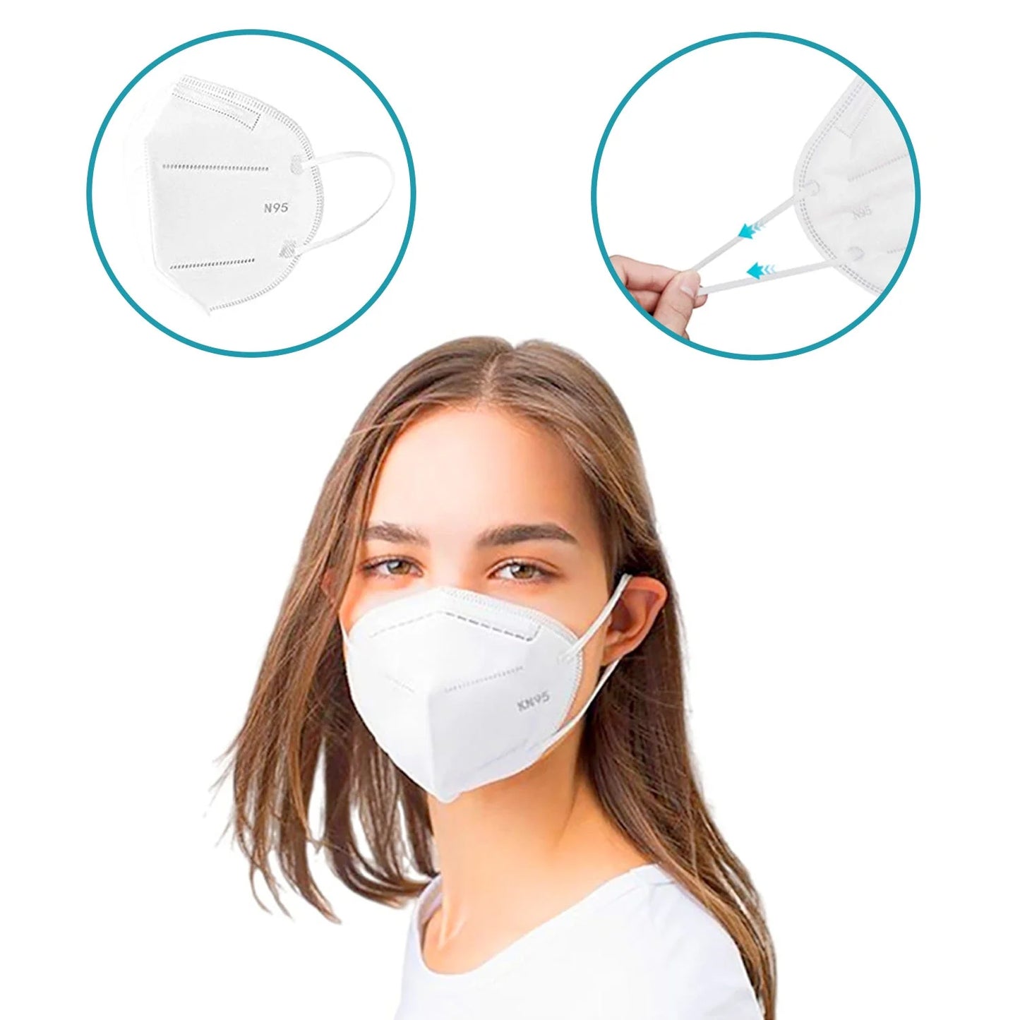 Disposable hygiene safety kit set by Wukusy includes gloves, masks, and sanitizers for personal protection and health safety.