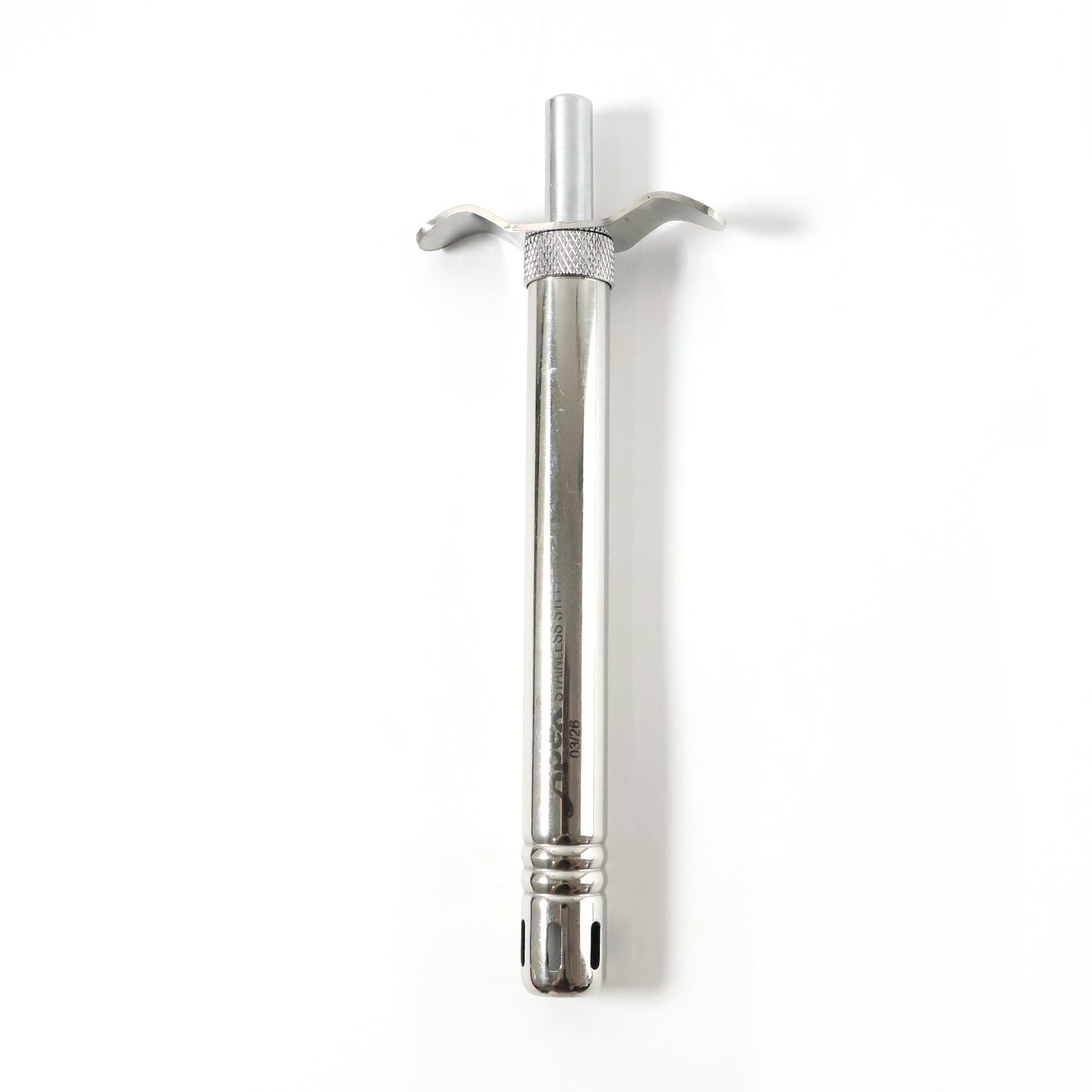 Wukusy manual stainless steel gas stove spark lighter with a compact design and ergonomic trigger for easy ignition.