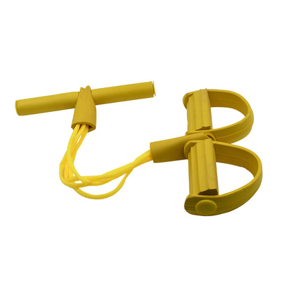 Wukusy 1342 extra strong pull string body building training pull rope with rubber grip for strength exercises and fitness workouts.