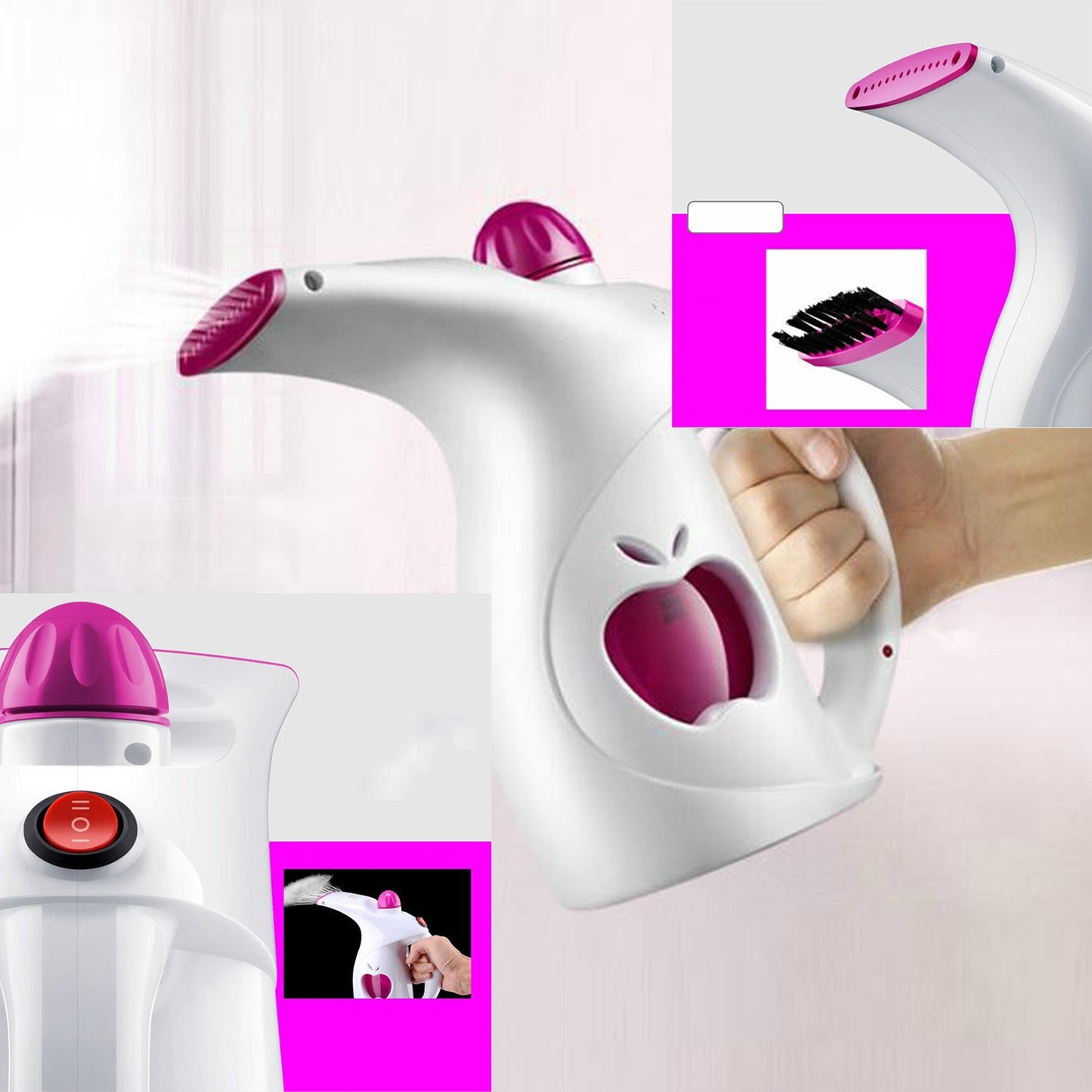 Wukusy 6049 Ionic Steam Thermal Spa Steamer for beauty salon, showing the professional steam facial device with control panel.