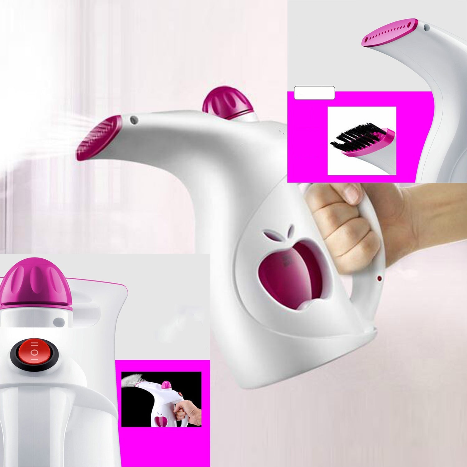 Wukusy 6049 Ionic Steam Thermal Spa Steamer for beauty salon, showing the professional steam facial device with control panel.