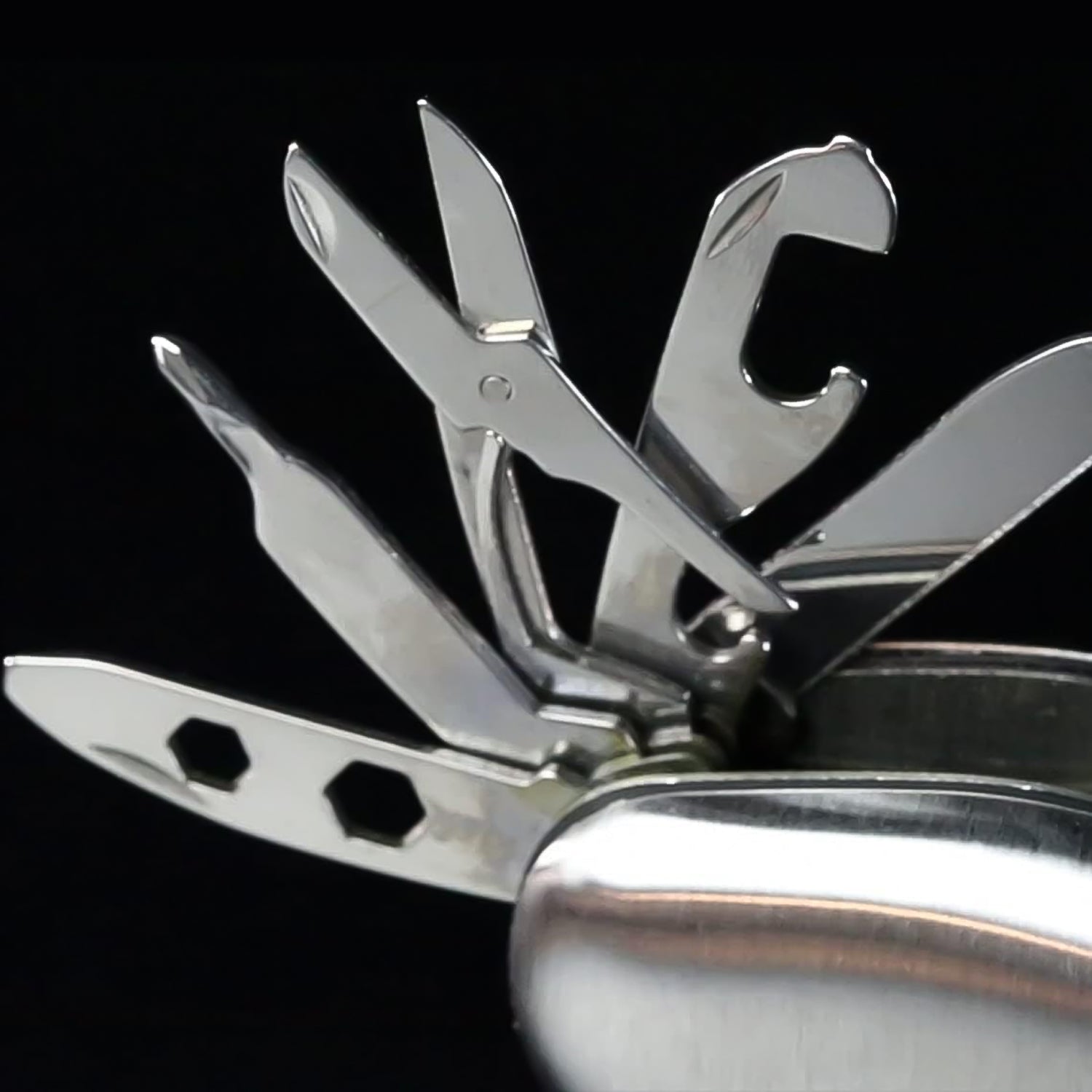 Wukusy multi-tool LED flashlight with all-in-one home improvement features, compact design, and bright illumination.